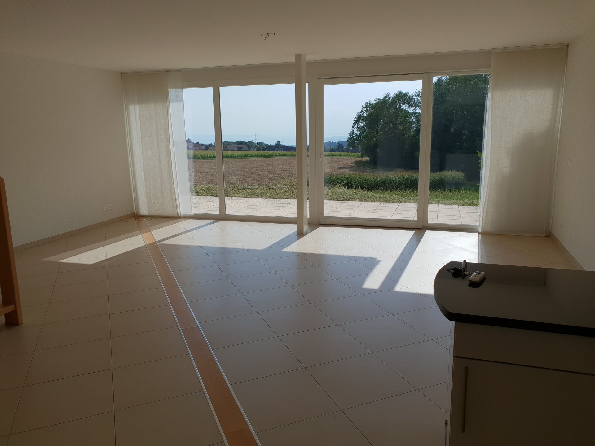 Duplex contemporain avec sa vue 