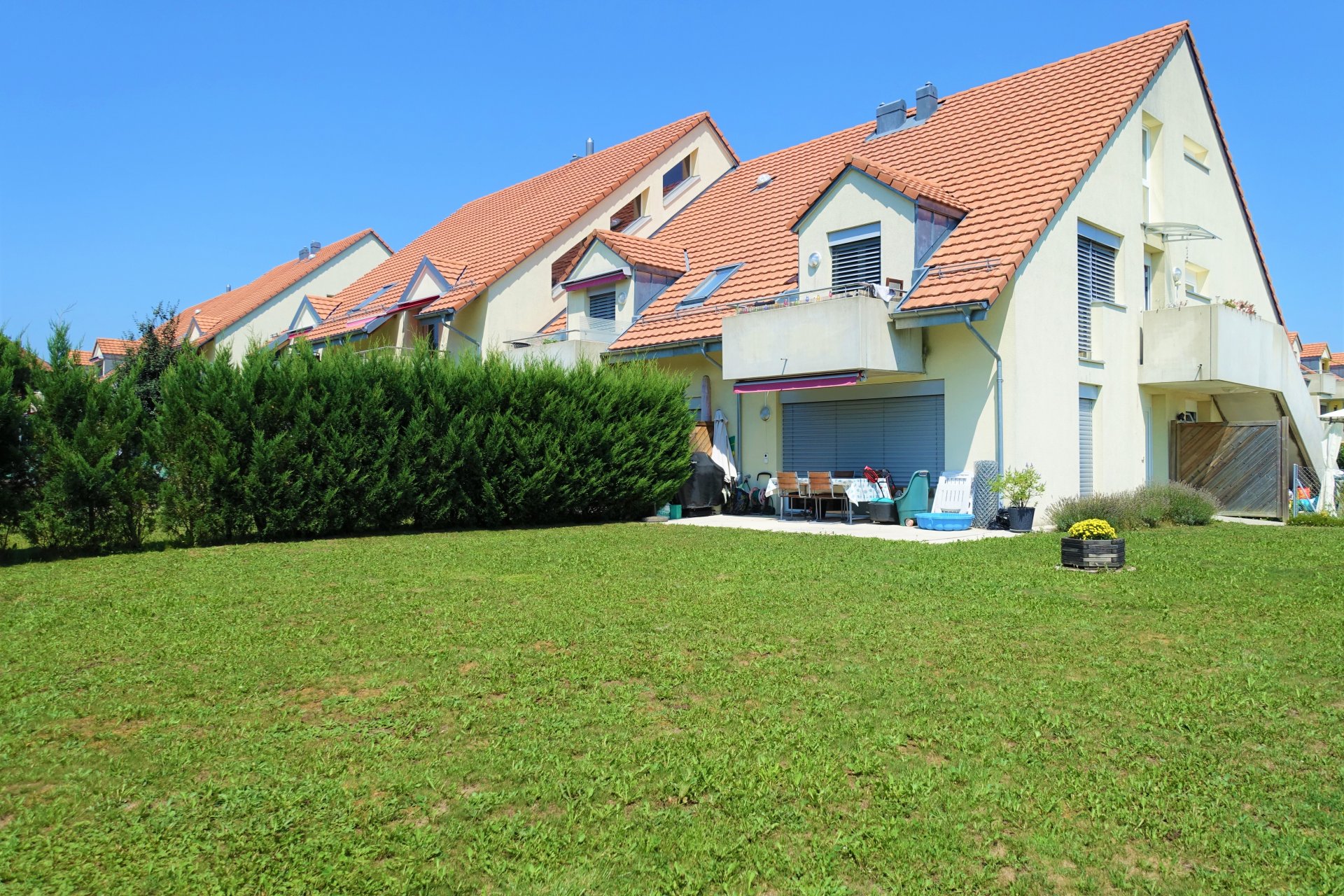Superbe appartement avec jardin
